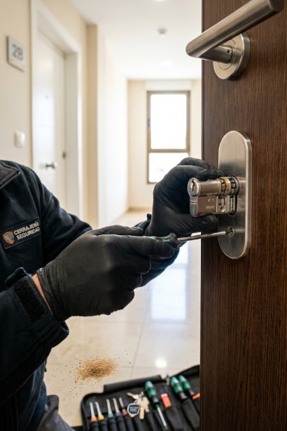 Servicio rápido de cerrajeros 24 horas y apertura de puertas de forma urgente en el Barri de Salas, Viladecans